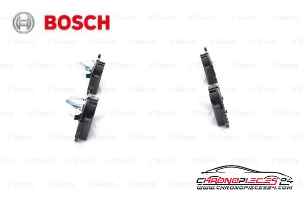 Achat de BOSCH 0 986 494 015 Kit de plaquettes de frein, frein à disque pas chères