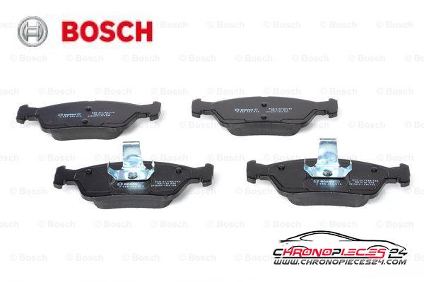 Achat de BOSCH 0 986 494 015 Kit de plaquettes de frein, frein à disque pas chères