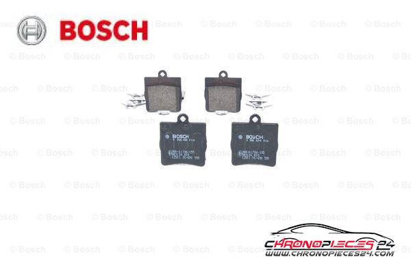 Achat de BOSCH 0 986 494 016 Kit de plaquettes de frein, frein à disque pas chères