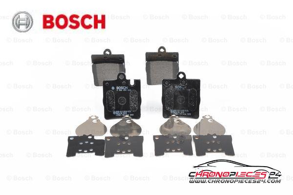 Achat de BOSCH 0 986 494 022 Kit de plaquettes de frein, frein à disque pas chères