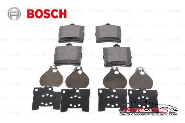 Achat de BOSCH 0 986 494 022 Kit de plaquettes de frein, frein à disque pas chères