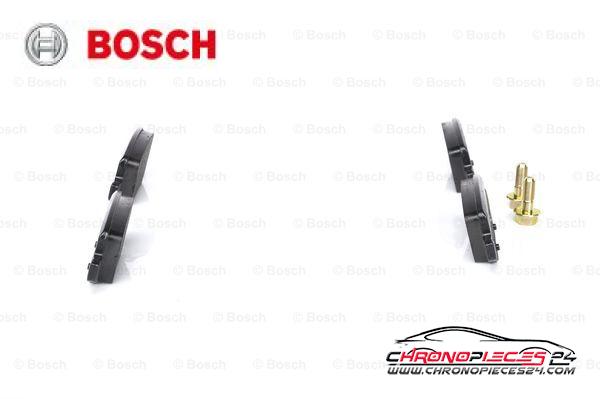 Achat de BOSCH 0 986 494 023 Kit de plaquettes de frein, frein à disque pas chères