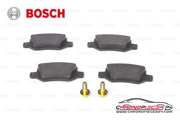 Achat de BOSCH 0 986 494 023 Kit de plaquettes de frein, frein à disque pas chères