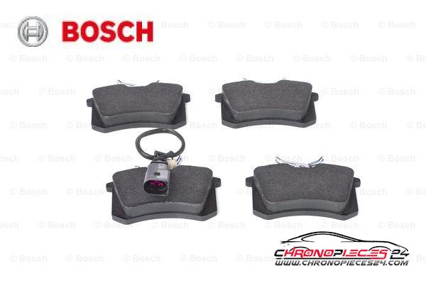 Achat de BOSCH 0 986 494 025 Kit de plaquettes de frein, frein à disque pas chères