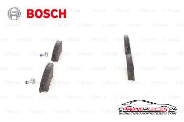 Achat de BOSCH 0 986 494 027 Kit de plaquettes de frein, frein à disque pas chères