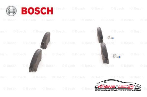 Achat de BOSCH 0 986 494 027 Kit de plaquettes de frein, frein à disque pas chères