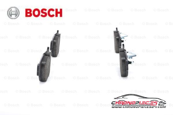 Achat de BOSCH 0 986 494 028 Kit de plaquettes de frein, frein à disque pas chères