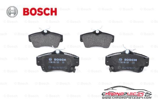 Achat de BOSCH 0 986 494 029 Kit de plaquettes de frein, frein à disque pas chères