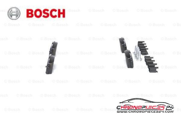 Achat de BOSCH 0 986 494 030 Kit de plaquettes de frein, frein à disque pas chères