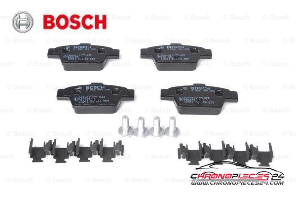 Achat de BOSCH 0 986 494 030 Kit de plaquettes de frein, frein à disque pas chères