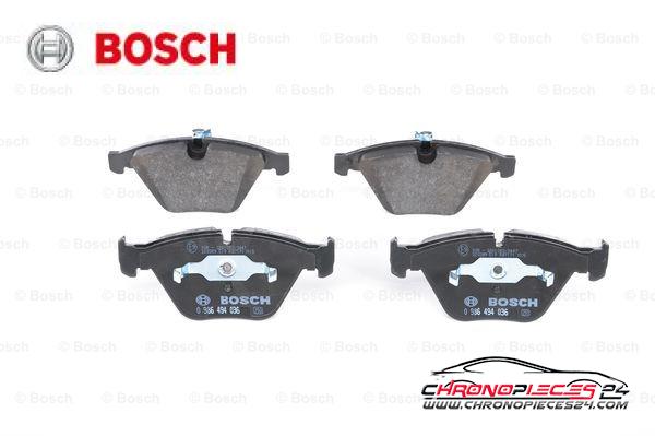 Achat de BOSCH 0 986 494 036 Kit de plaquettes de frein, frein à disque pas chères