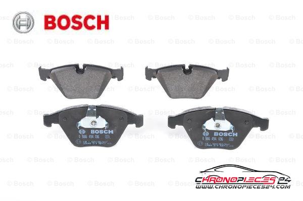 Achat de BOSCH 0 986 494 036 Kit de plaquettes de frein, frein à disque pas chères