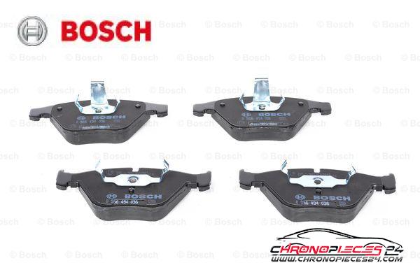 Achat de BOSCH 0 986 494 036 Kit de plaquettes de frein, frein à disque pas chères