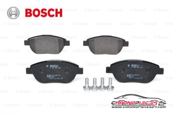 Achat de BOSCH 0 986 494 038 Kit de plaquettes de frein, frein à disque pas chères