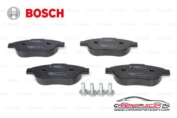 Achat de BOSCH 0 986 494 038 Kit de plaquettes de frein, frein à disque pas chères