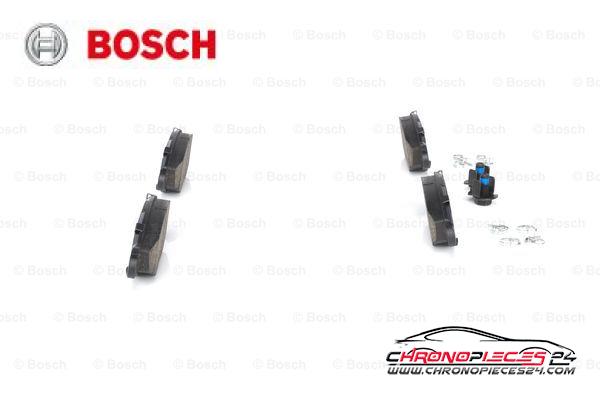 Achat de BOSCH 0 986 494 039 Kit de plaquettes de frein, frein à disque pas chères