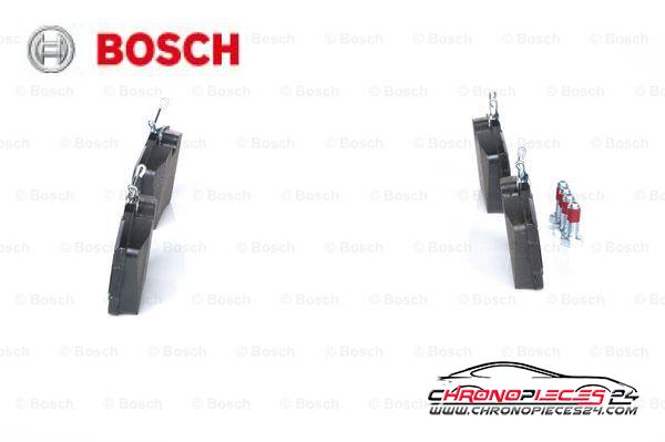 Achat de BOSCH 0 986 494 040 Kit de plaquettes de frein, frein à disque pas chères