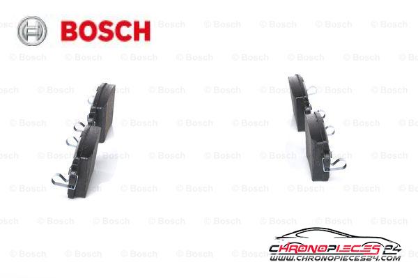 Achat de BOSCH 0 986 494 043 Kit de plaquettes de frein, frein à disque pas chères