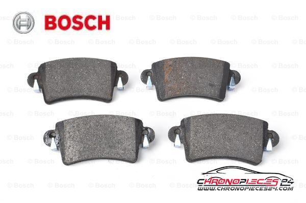 Achat de BOSCH 0 986 494 043 Kit de plaquettes de frein, frein à disque pas chères