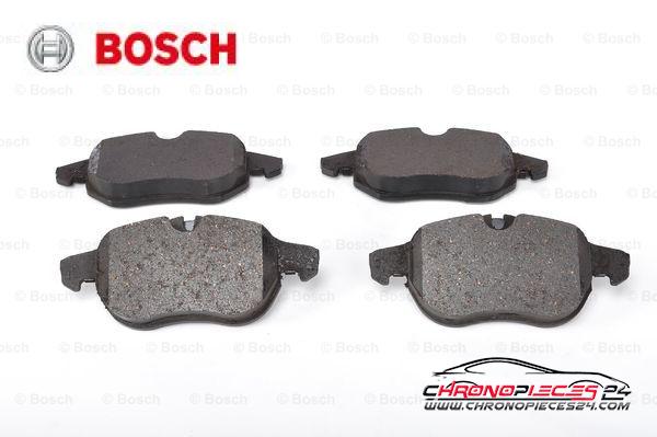 Achat de BOSCH 0 986 494 044 Kit de plaquettes de frein, frein à disque pas chères