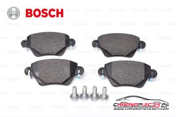 Achat de BOSCH 0 986 494 046 Kit de plaquettes de frein, frein à disque pas chères