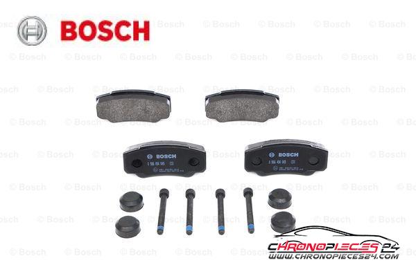 Achat de BOSCH 0 986 494 049 Kit de plaquettes de frein, frein à disque pas chères