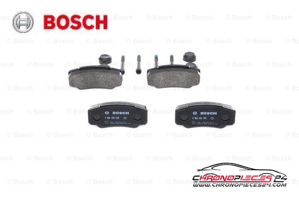 Achat de BOSCH 0 986 494 049 Kit de plaquettes de frein, frein à disque pas chères