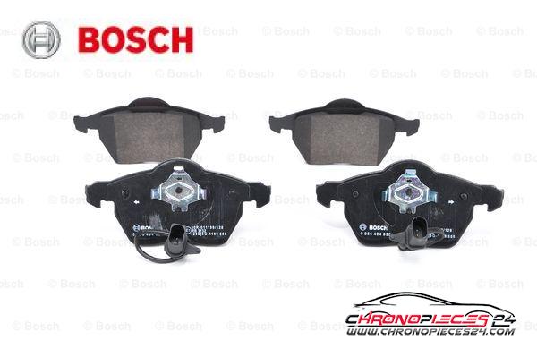 Achat de BOSCH 0 986 494 050 Kit de plaquettes de frein, frein à disque pas chères