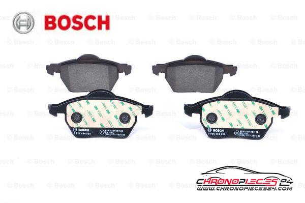 Achat de BOSCH 0 986 494 050 Kit de plaquettes de frein, frein à disque pas chères