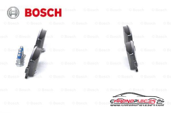 Achat de BOSCH 0 986 494 053 Kit de plaquettes de frein, frein à disque pas chères