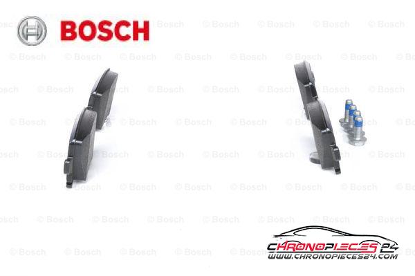 Achat de BOSCH 0 986 494 053 Kit de plaquettes de frein, frein à disque pas chères