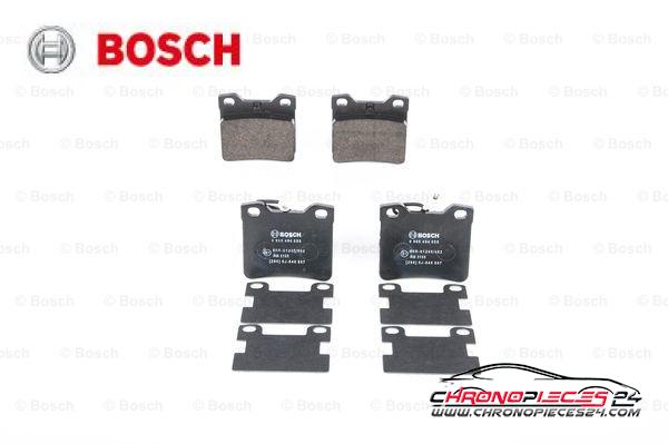 Achat de BOSCH 0 986 494 055 Kit de plaquettes de frein, frein à disque pas chères