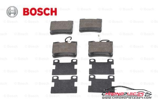 Achat de BOSCH 0 986 494 055 Kit de plaquettes de frein, frein à disque pas chères