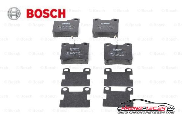 Achat de BOSCH 0 986 494 055 Kit de plaquettes de frein, frein à disque pas chères