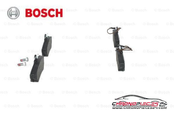 Achat de BOSCH 0 986 494 056 Kit de plaquettes de frein, frein à disque pas chères