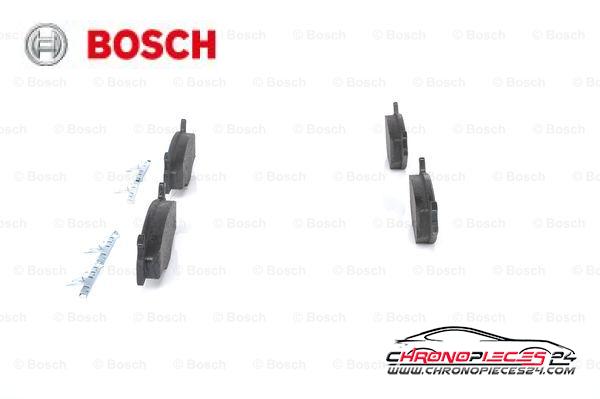 Achat de BOSCH 0 986 494 057 Kit de plaquettes de frein, frein à disque pas chères