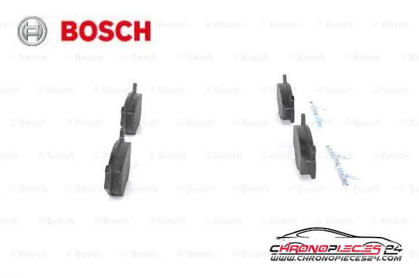 Achat de BOSCH 0 986 494 057 Kit de plaquettes de frein, frein à disque pas chères