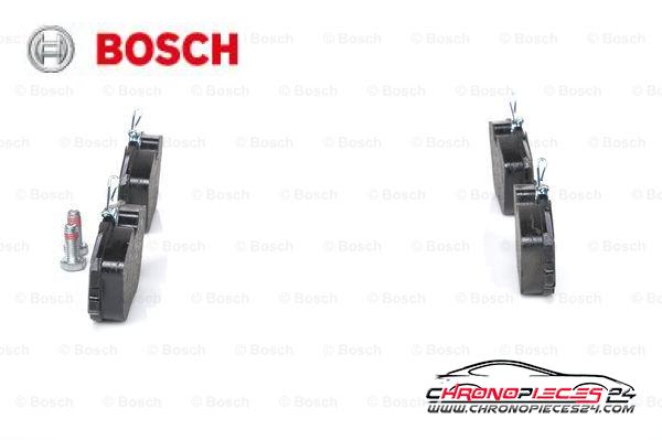 Achat de BOSCH 0 986 494 058 Kit de plaquettes de frein, frein à disque pas chères