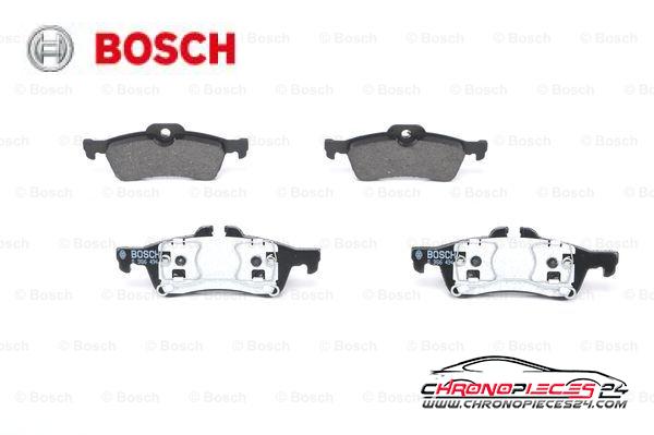 Achat de BOSCH 0 986 494 063 Kit de plaquettes de frein, frein à disque pas chères