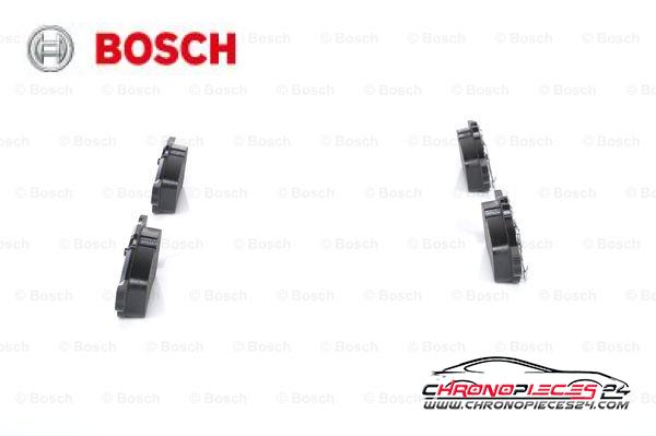 Achat de BOSCH 0 986 494 063 Kit de plaquettes de frein, frein à disque pas chères