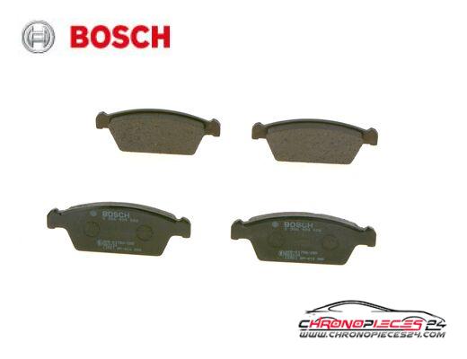 Achat de BOSCH 0 986 494 066 Kit de plaquettes de frein, frein à disque pas chères