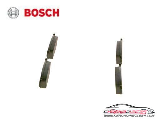 Achat de BOSCH 0 986 494 066 Kit de plaquettes de frein, frein à disque pas chères