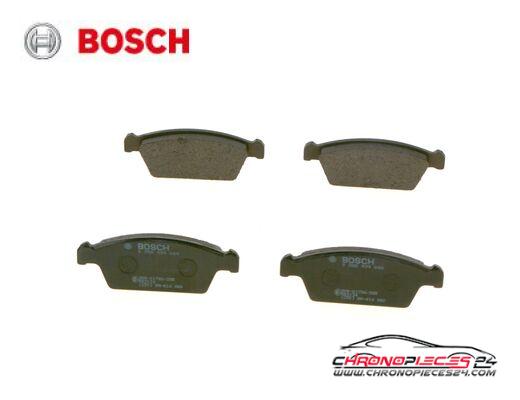 Achat de BOSCH 0 986 494 066 Kit de plaquettes de frein, frein à disque pas chères