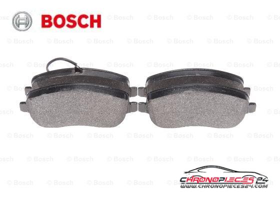 Achat de BOSCH 0 986 494 068 Kit de plaquettes de frein, frein à disque pas chères