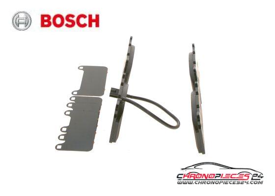 Achat de BOSCH 0 986 494 069 Kit de plaquettes de frein, frein à disque pas chères