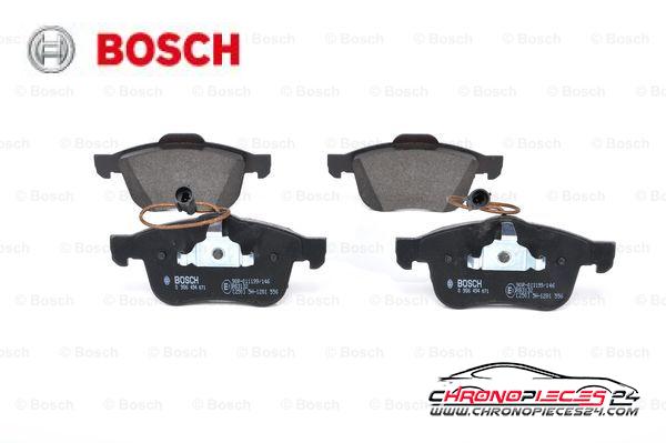 Achat de BOSCH 0 986 494 071 Kit de plaquettes de frein, frein à disque pas chères