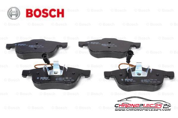 Achat de BOSCH 0 986 494 071 Kit de plaquettes de frein, frein à disque pas chères