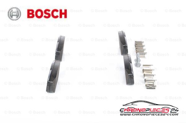 Achat de BOSCH 0 986 494 074 Kit de plaquettes de frein, frein à disque pas chères