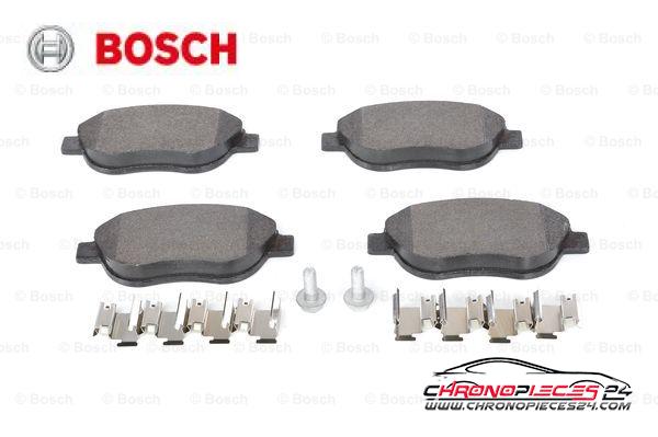 Achat de BOSCH 0 986 494 074 Kit de plaquettes de frein, frein à disque pas chères