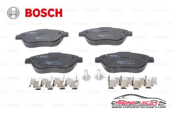 Achat de BOSCH 0 986 494 074 Kit de plaquettes de frein, frein à disque pas chères